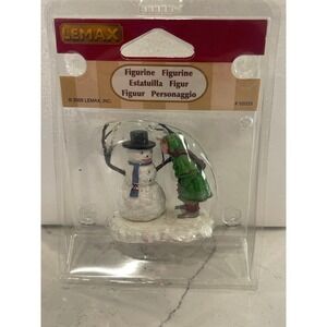 Lemax Village Snow Sweetheart Figurine 52033 Snowman Christmas 2005 NIP